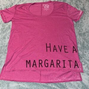 3/$10 Chaser NWOT Have a Margarita top